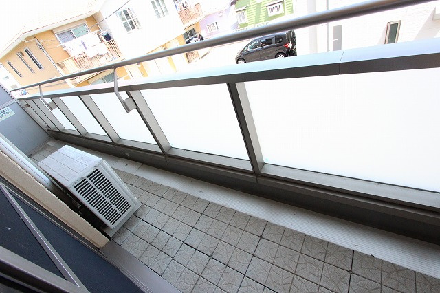 CREA湘南のバルコニー