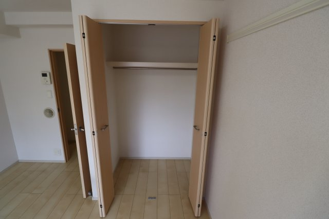 パレス龍大の収納|クローゼットです