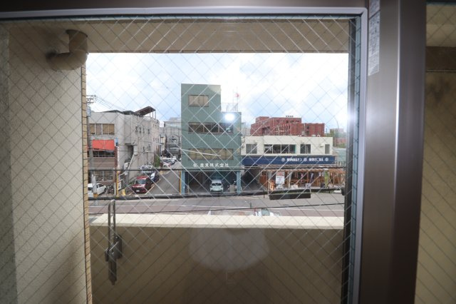 パレス龍大のバルコニー|バルコニーからの景色です