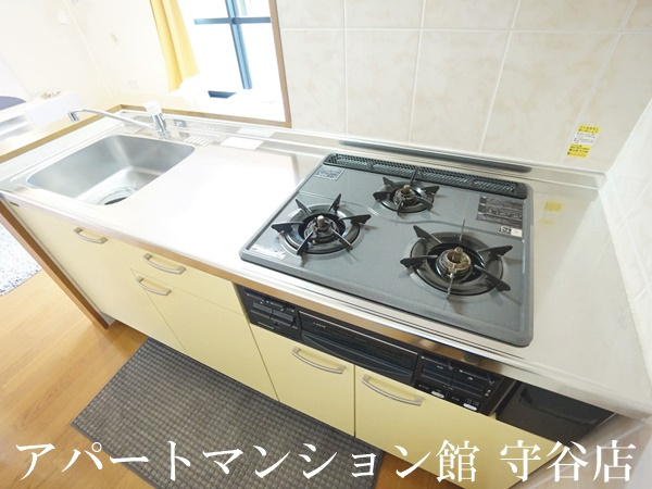 シュロス松前台のキッチン