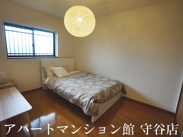 シュロス松前台の寝室