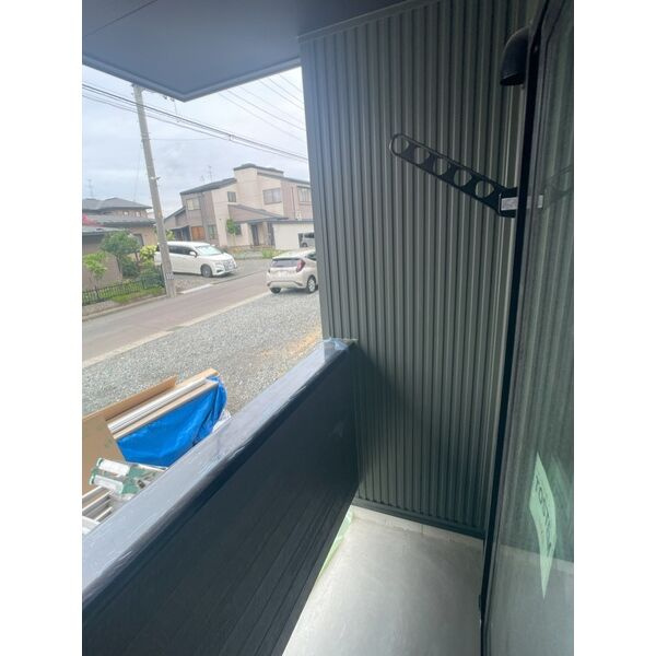 【新築】グリューンSのバルコニー