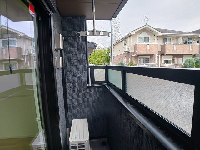 ポンテリブロＫ・Ⅰのバルコニー|バルコニー付きです