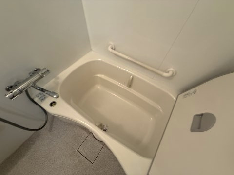 千里中央パークヒルズG棟の浴室