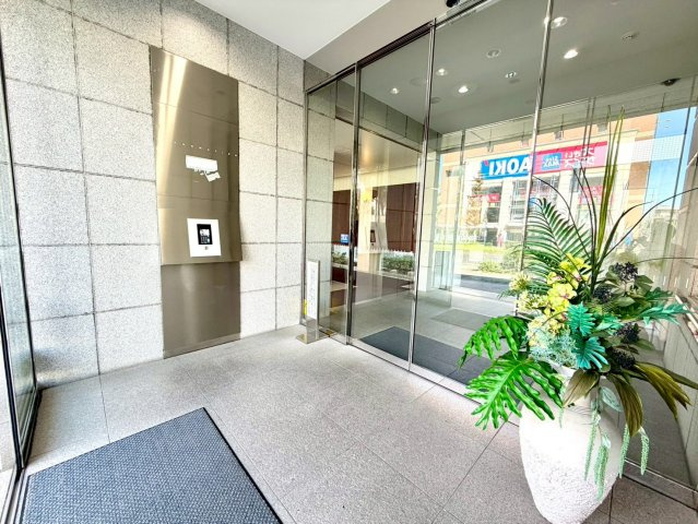 シティハウス星ヶ丘のその他共用部分|風除室（オートロック）