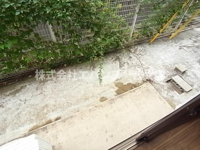 【バルコニー】 | プラザドゥサン | 暖かな日差しのふりそそぐバルコニー