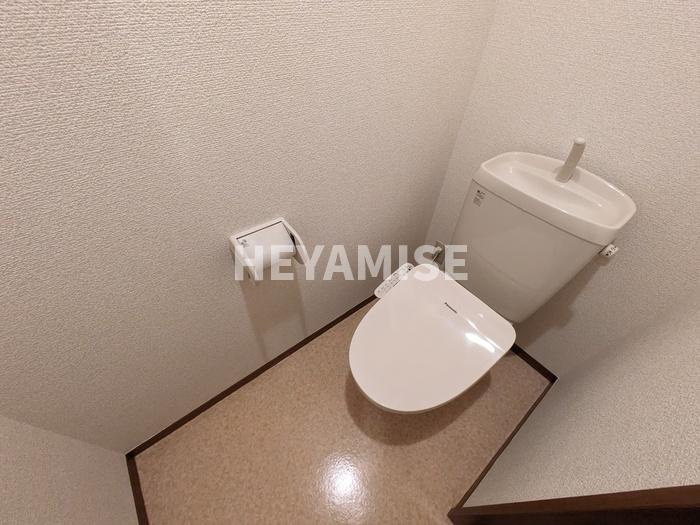 メルベーユ富の原A棟のトイレ