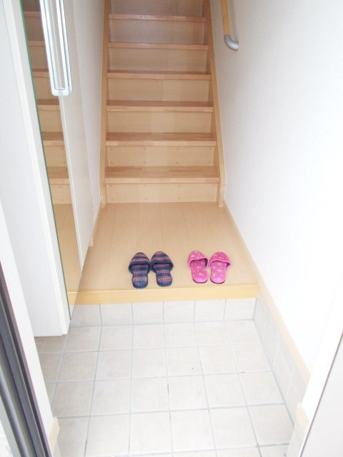 ラダーリーフの玄関