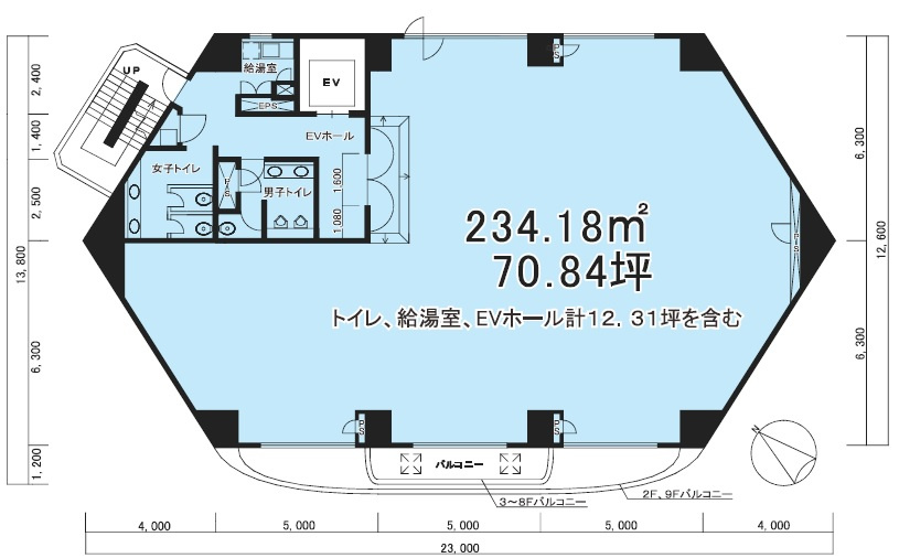 インターパーク代々木の間取り