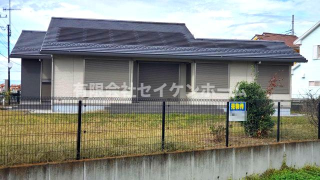 熊谷市万吉　平家中古戸建（積水ハウス施工）の外観
