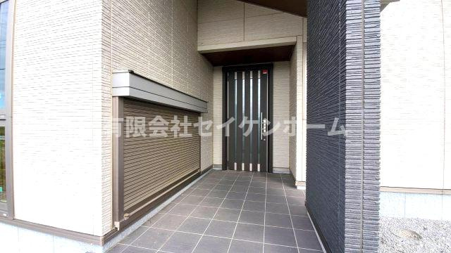 熊谷市万吉　平家中古戸建（積水ハウス施工）の玄関