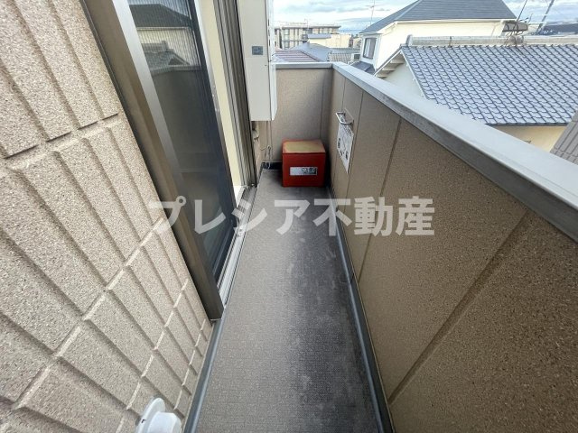 ソラリア一番町のバルコニー