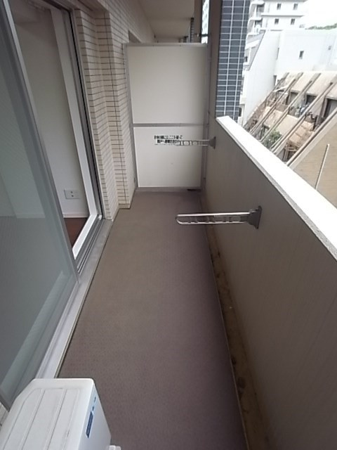 プレジールサンノミヤ２のバルコニー