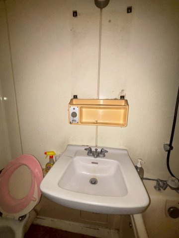 東カン水戸パークハイツの洗面所