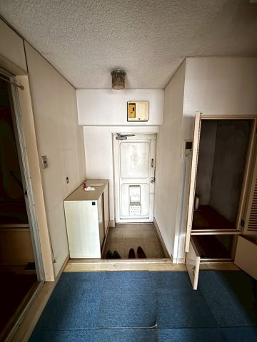 東カン水戸パークハイツの玄関