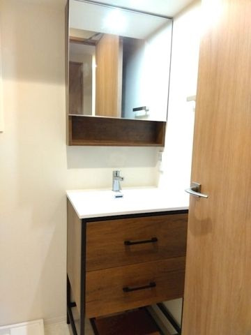 デュオフラッツ飯田橋ＥＡＳＴの独立洗面台