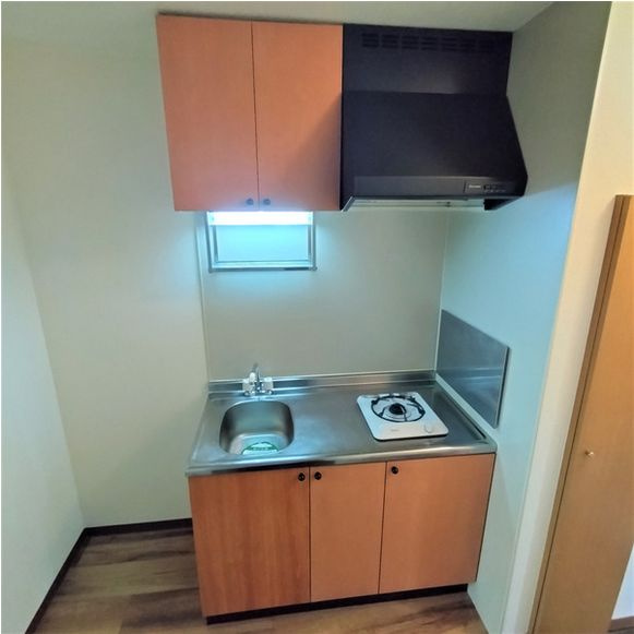 ゴールドハイツのキッチン|★１口ガスコンロ・プロパンガス仕様です★