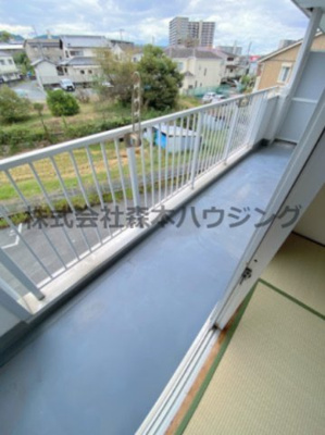 【バルコニー】 | 　昇栄マンションⅠ | 落ち着いた時間を過ごせるバルコニーです