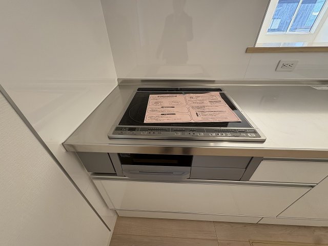 【キッチン】 | 福岡市西区今宿東3丁目第10　1号棟（全6棟）【仲介手数料無料・0円】 | 現地写真。