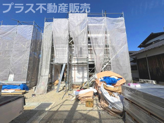 【外観】 | 現地写真。プラス不動産販売なら、現場の全ての棟をまとめてご見学頂けます。