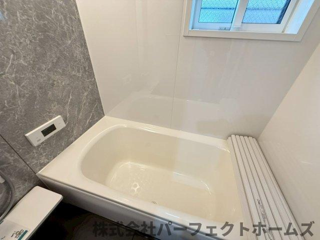 茄子作1丁目戸建の浴室|日々の疲れを癒すお風呂付です