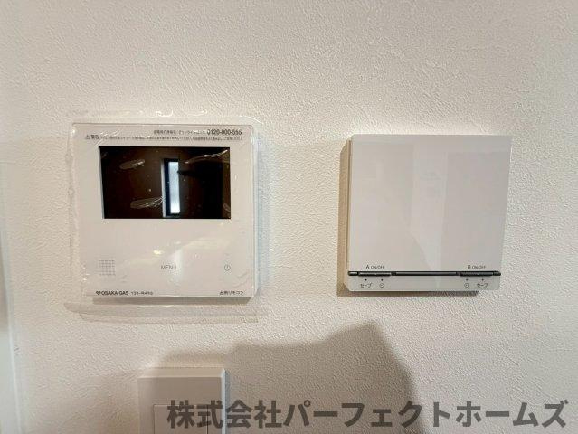 茄子作1丁目戸建の防犯設備