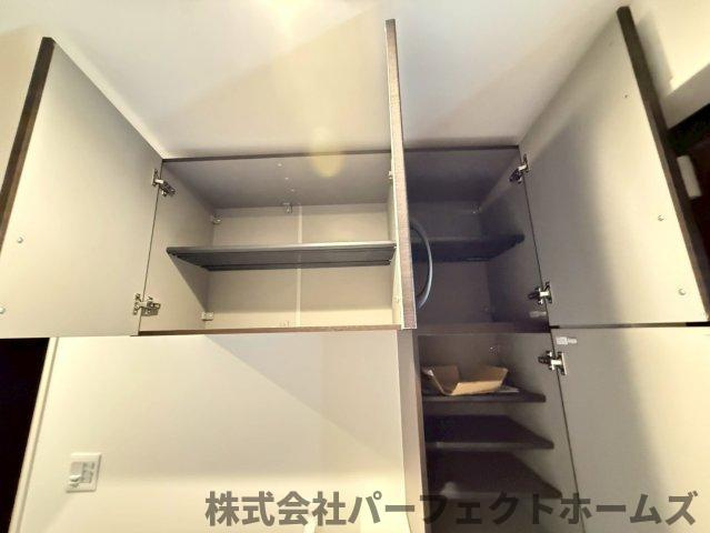 茄子作1丁目戸建の収納|収納のためのスペースです