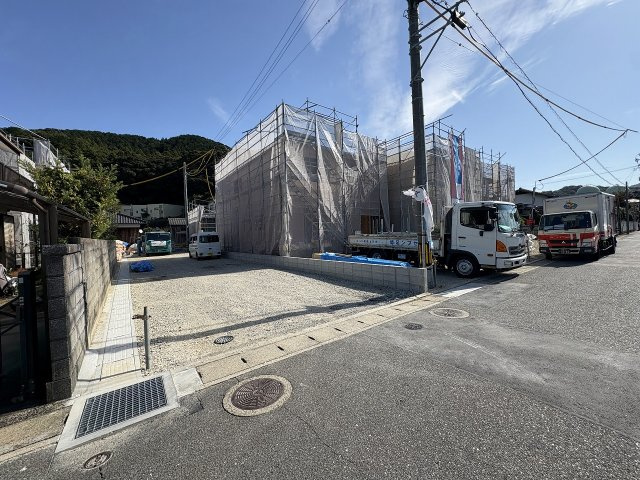 【その他】 | 福岡市西区今宿東3丁目第10　3号棟（全6棟）【仲介手数料無料・0円】 | 現地写真。前面道路です。