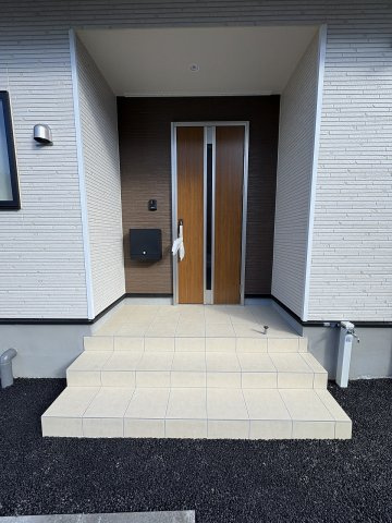 【玄関】 | 福岡市西区今宿東3丁目第10・平屋　3号棟（全6棟）【仲介手数料無料・0円】 | 現地写真。