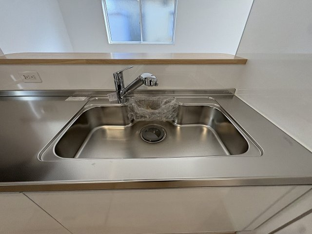 【キッチン】 | 福岡市西区今宿東3丁目第10・平屋　3号棟（全6棟）【仲介手数料無料・0円】 | 現地写真。
