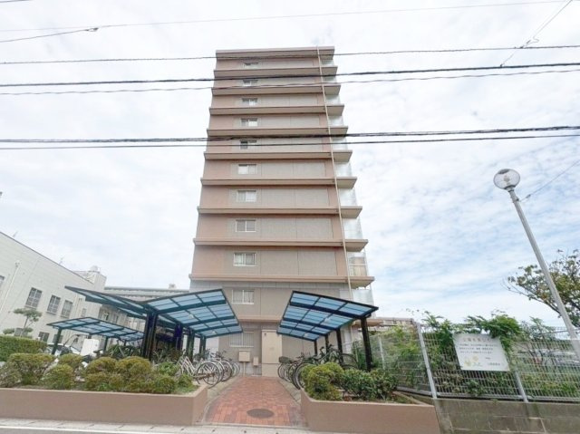 MAC箱崎コートの外観|11階建てマンションです！