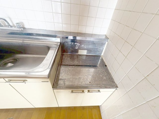 MAC箱崎コートのキッチン|コンロ台です！