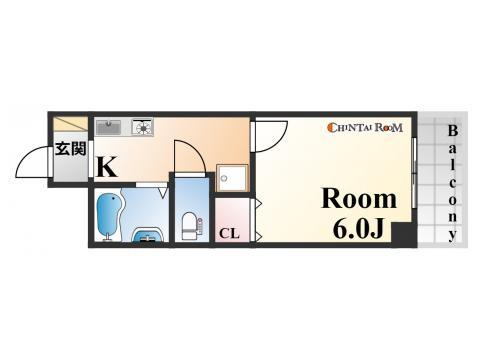 ハッピーコート甲南山手の間取り