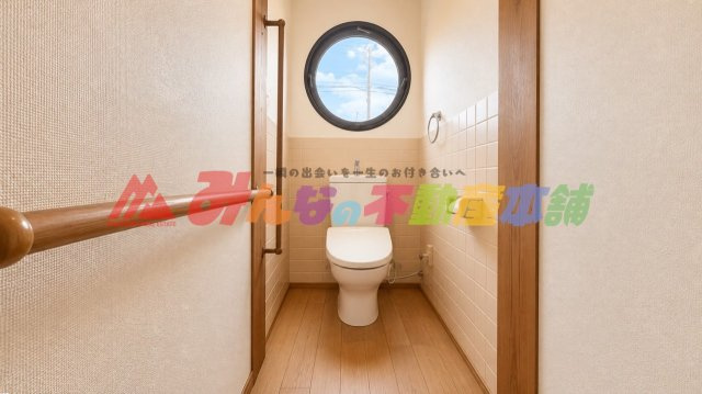 荒木町下荒木中古住宅のトイレ|AIに家屋内の家財道具等消去をした画像になります。