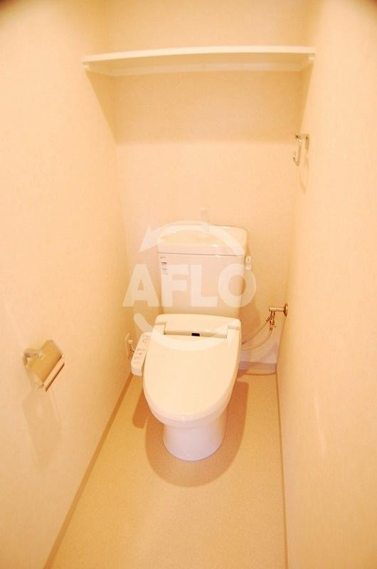 エステムコート難波サウスプレイスⅢラ・パーク　　大国小学校区のトイレ|エステムコート難波サウスプレイスIIIラ・パーク　温水洗浄便座