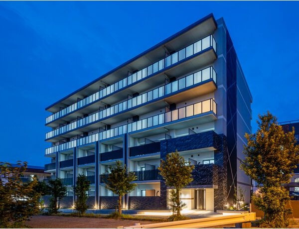 S-RESIDENCE上社aureate(オリート)の外観|きれいな外観です