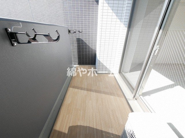 ファステート難波WESTパークのバルコニー|広々としたバルコニーです