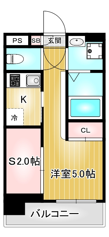 エステシア上前津|名古屋市の賃貸ならMy賃貸の間取り|エステシア上前津