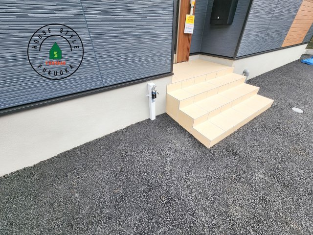 福岡市西区上山門2丁目第13-1棟（1号棟）のバルコニー|将来的にウッドデッキなど施工して、素敵なバルコニースペースを活用できます。