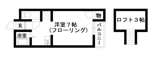 メゾン早良Ⅰの間取り