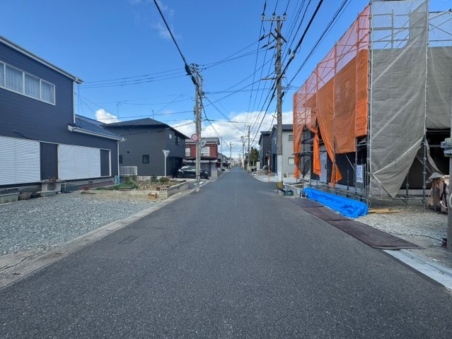 ーSUN COURT－サンコートー小倉南区八幡町　【小倉南区　新築戸建て】の前面道路含む現地写真|現地撮影　2025,12,12　ーSUN COURT－サンコートー小倉南区八幡町　【小倉南区　新築戸建て】