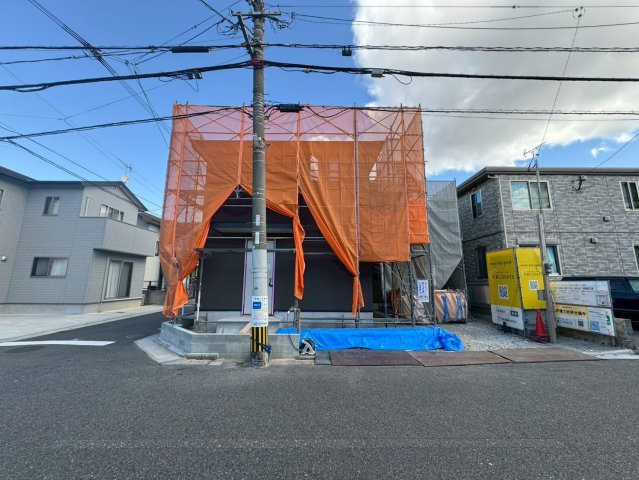 ーSUN COURT－サンコートー小倉南区八幡町　【小倉南区　新築戸建て】の外観|現地撮影　2025,12,12　ーSUN COURT－サンコートー小倉南区八幡町　【小倉南区　新築戸建て】