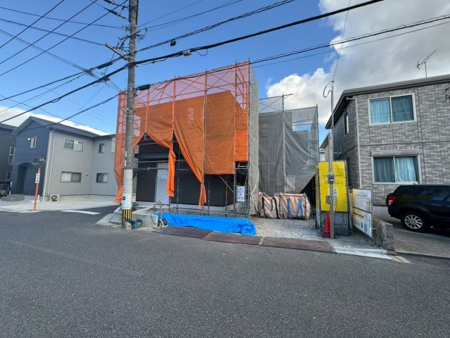 ーSUN COURT－サンコートー小倉南区八幡町　【小倉南区　新築戸建て】の外観|現地撮影　2025,12,12　ーSUN COURT－サンコートー小倉南区八幡町　【小倉南区　新築戸建て】