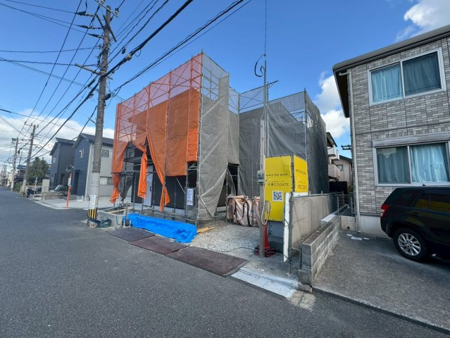 ーSUN COURT－サンコートー小倉南区八幡町　【小倉南区　新築戸建て】の外観|現地撮影　2025,11,13　ーSUN COURT－サンコートー小倉南区八幡町　【小倉南区　新築戸建て】