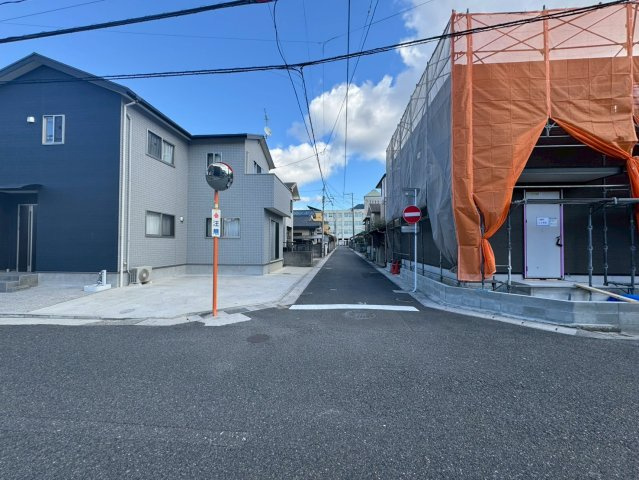 ーSUN COURT－サンコートー小倉南区八幡町　【小倉南区　新築戸建て】の前面道路含む現地写真|現地撮影　2025,12,12　ーSUN COURT－サンコートー小倉南区八幡町　【小倉南区　新築戸建て】