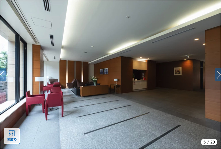 ★仲介手数料無料★グランスイート虎ノ門（PREMIRE FLOOR 最上階南東角住戸）のその他共用部分