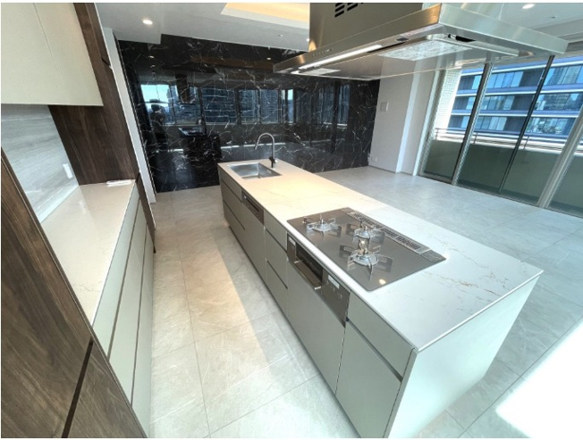 【キッチン】 | ★仲介手数料無料★グランスイート虎ノ門（PREMIRE FLOOR 最上階南東角住戸）