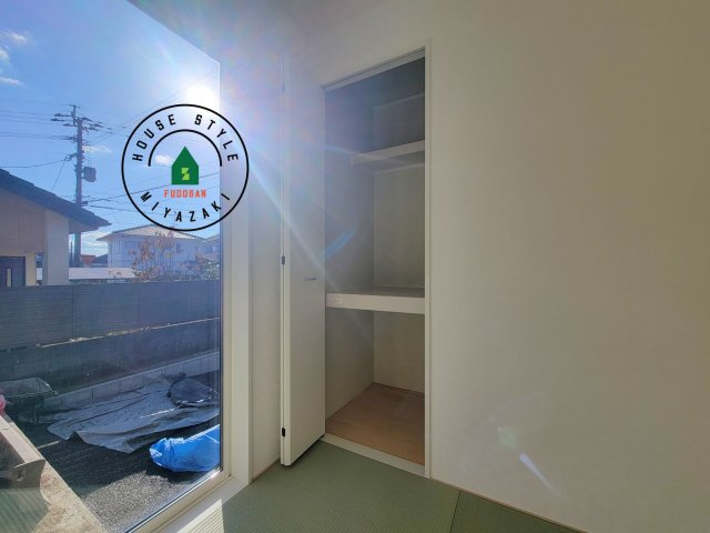 都城市上長飯町第3-2棟（2号棟）の収納|収納には困りません。