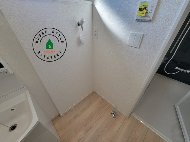 都城市上長飯町第3-2棟（2号棟）のランドリースペース|ランドリースペースとなります。広々して有効的にご使用できます。 