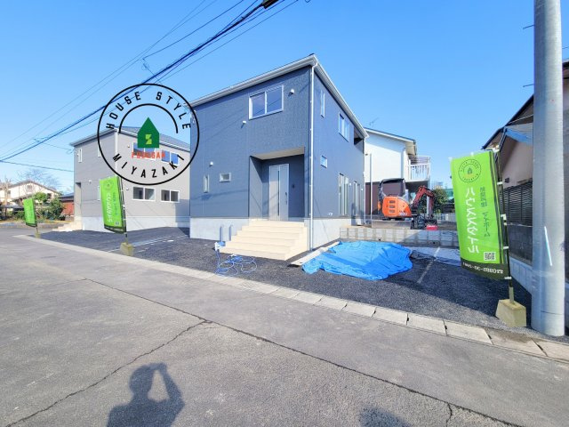 都城市上長飯町第3-2棟（2号棟）の前面道路含む現地写真|見学の時間などお気軽にお問い合わせ下さい。